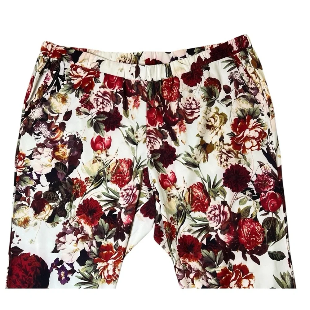 Disney Alice Through The Looking Glass G by Giuliana floral print pants women’s